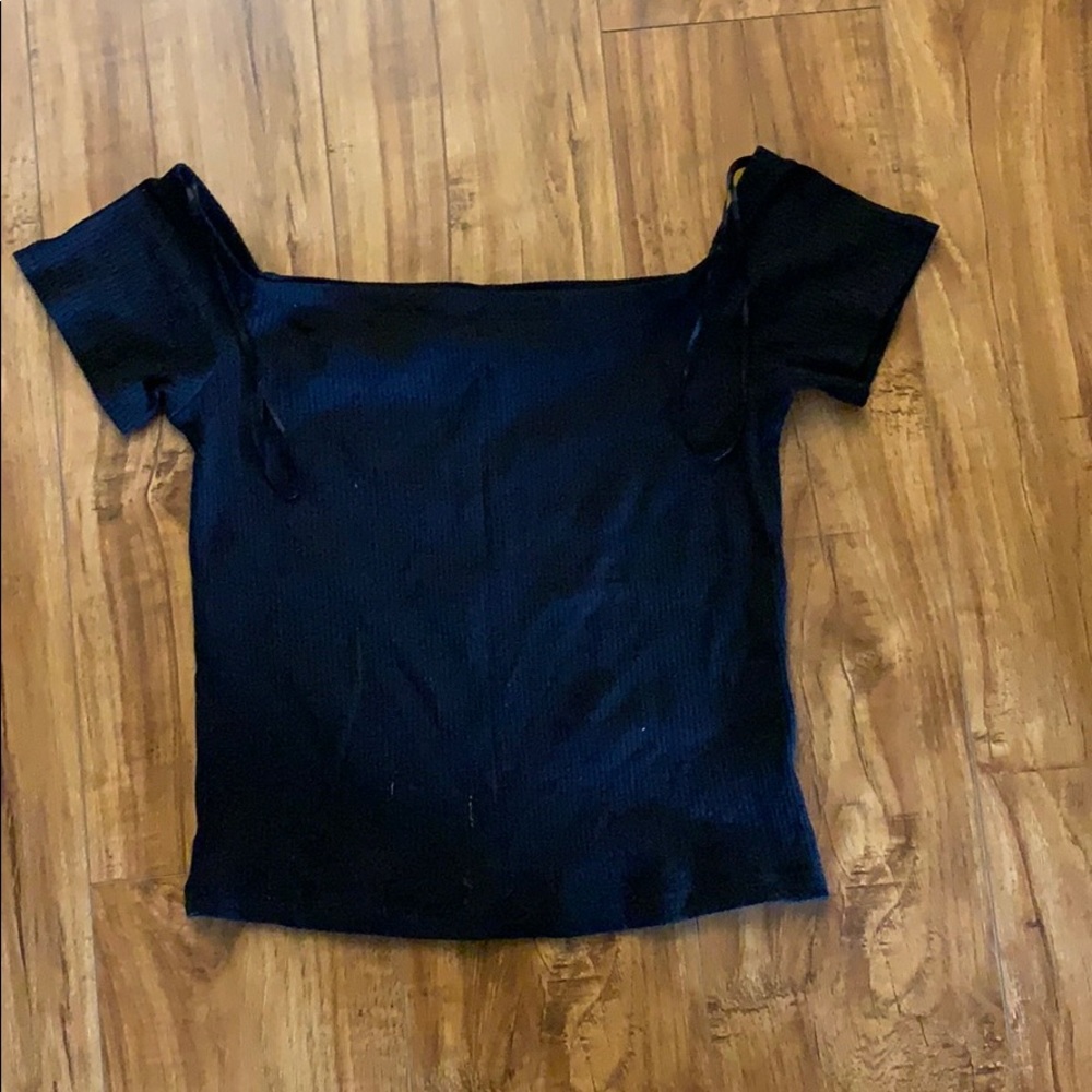 black shirt